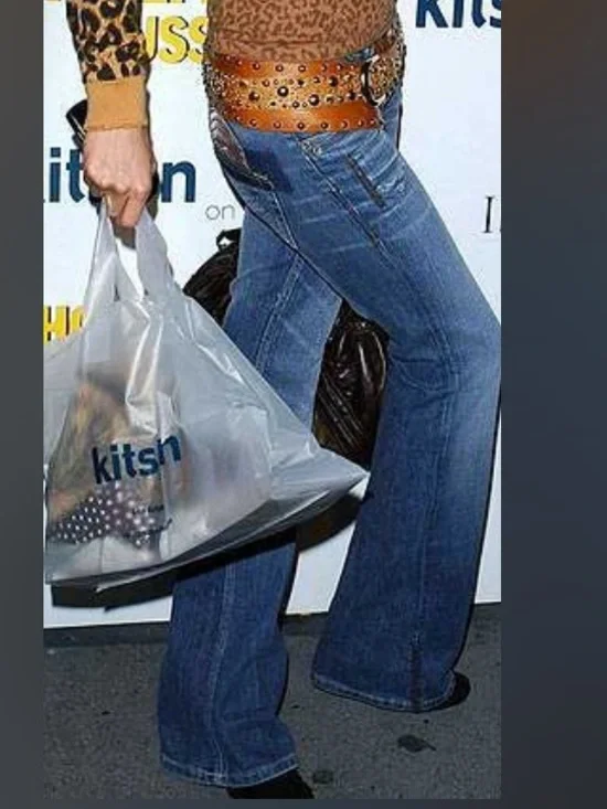 Taverniti So Jeans Y2K size 27 low rise flare denim Paris Hilton Jessica alba - Picture 2 of 15